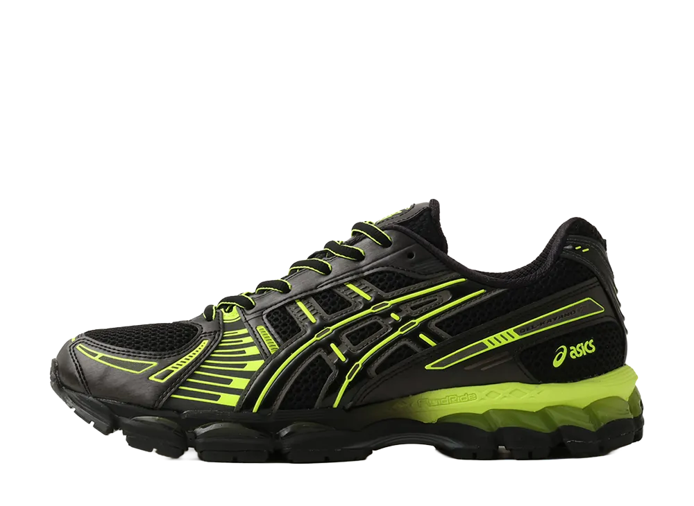 atmos x Albino & Preto x ASICS Gel-Kayano 12.1 Black Safety Yellow