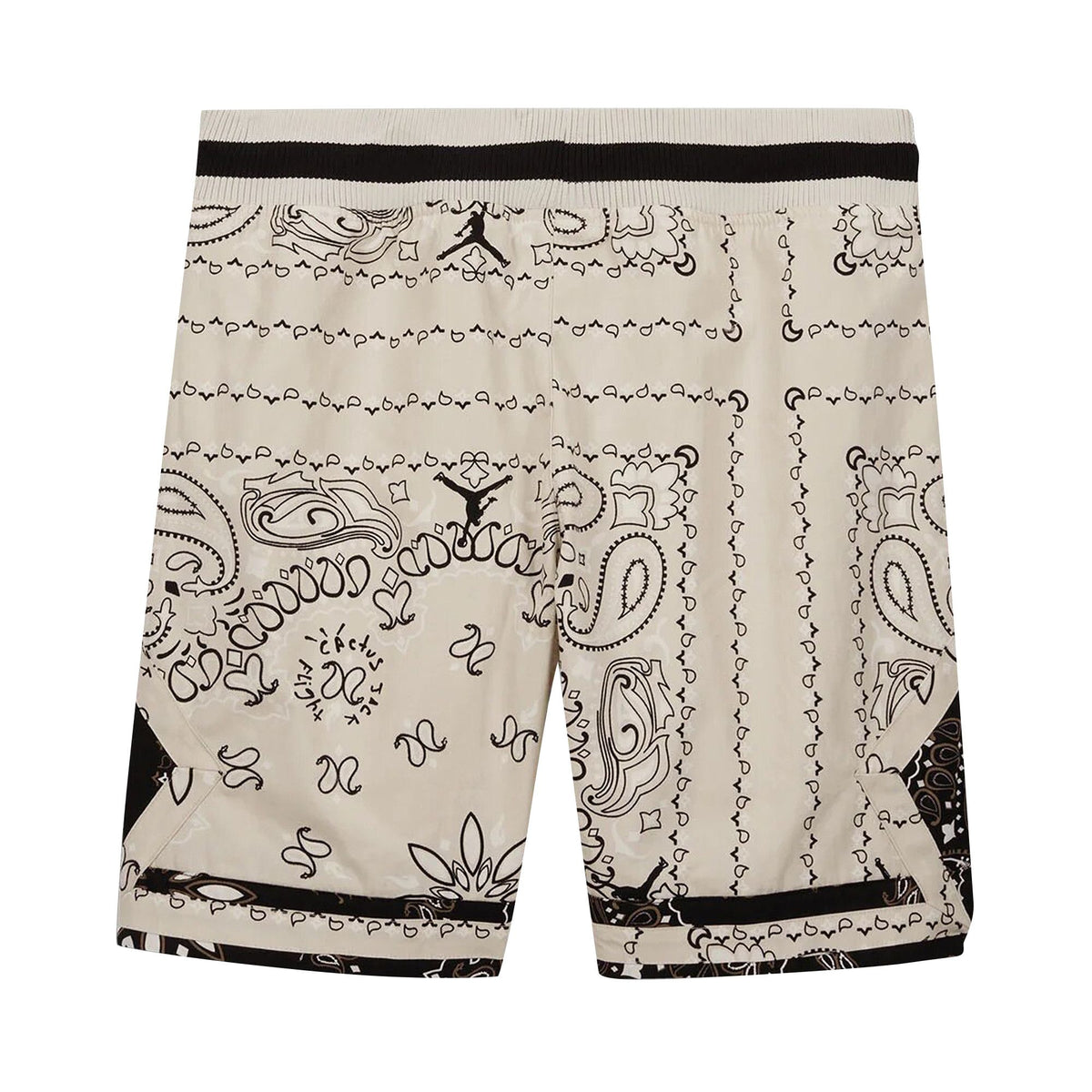 Jordan x Travis Scott M J Shorts Orewood Black back