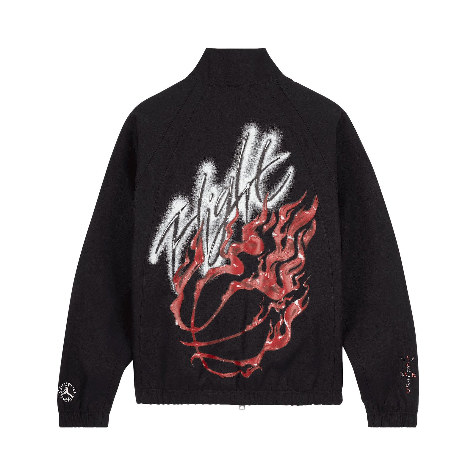 Jordan x Travis Scott M J Woven Jacket Black front