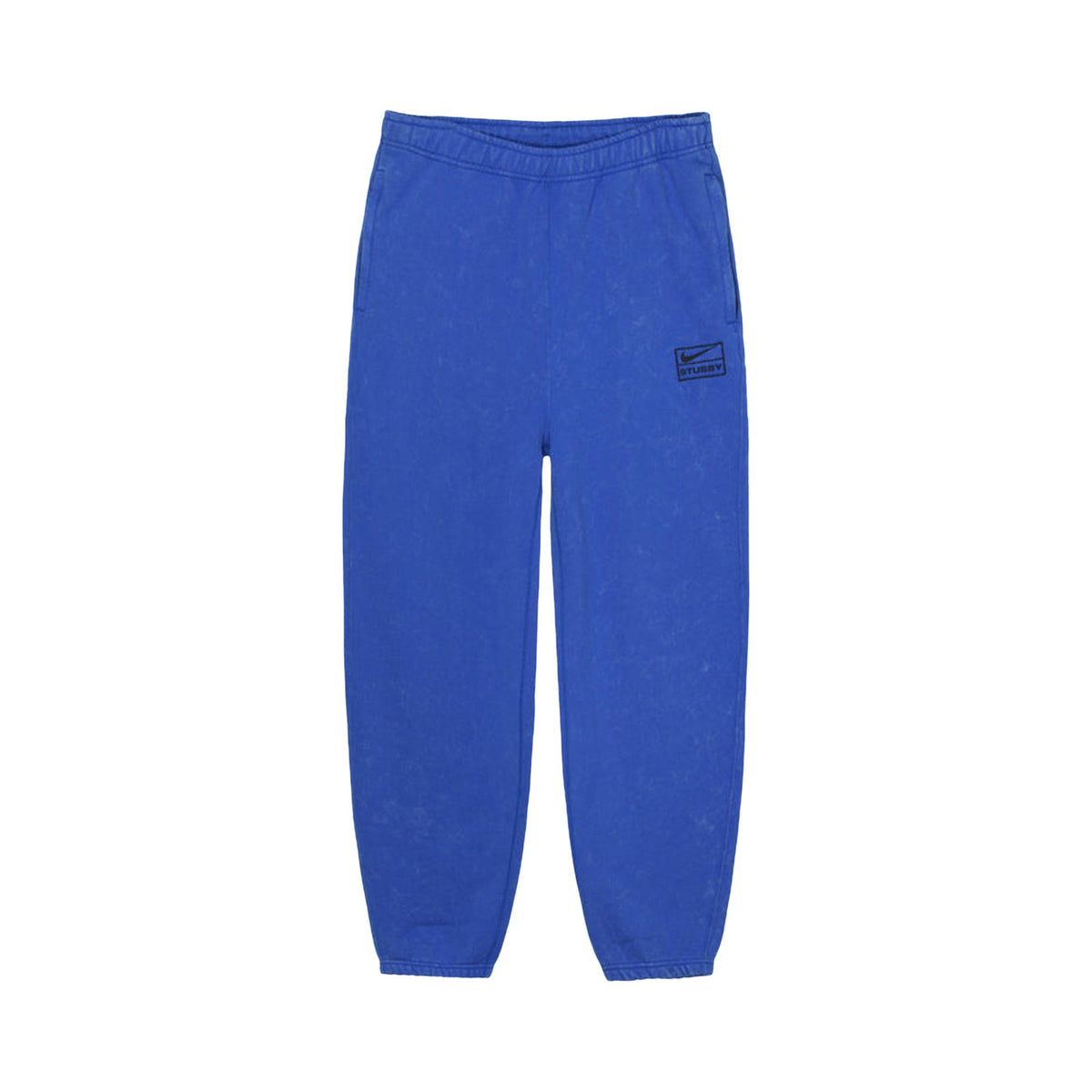 Stussy x Nike Acid Wash Pants Blue front
