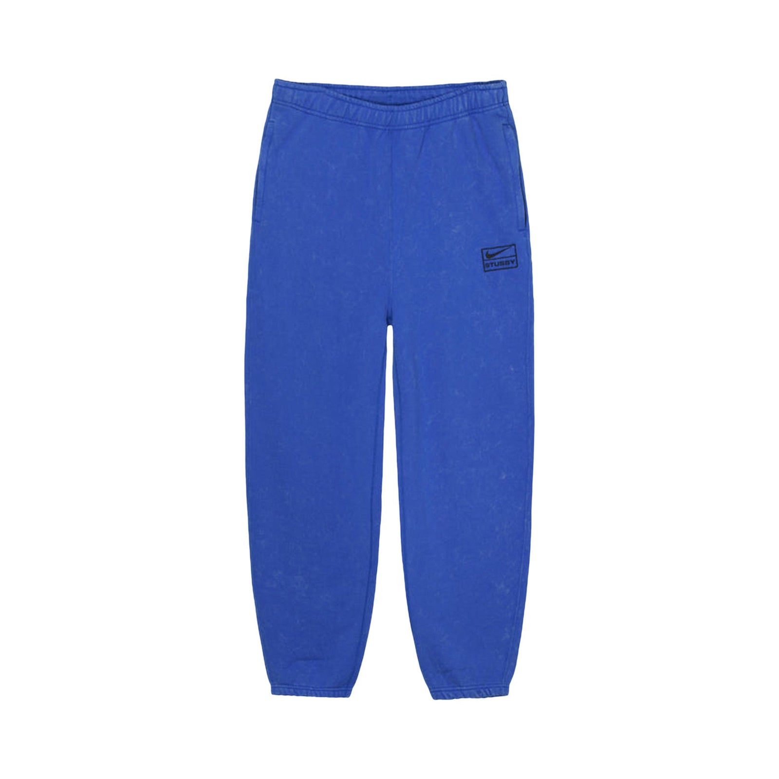 Stussy x Nike Acid Wash Pants Blue front