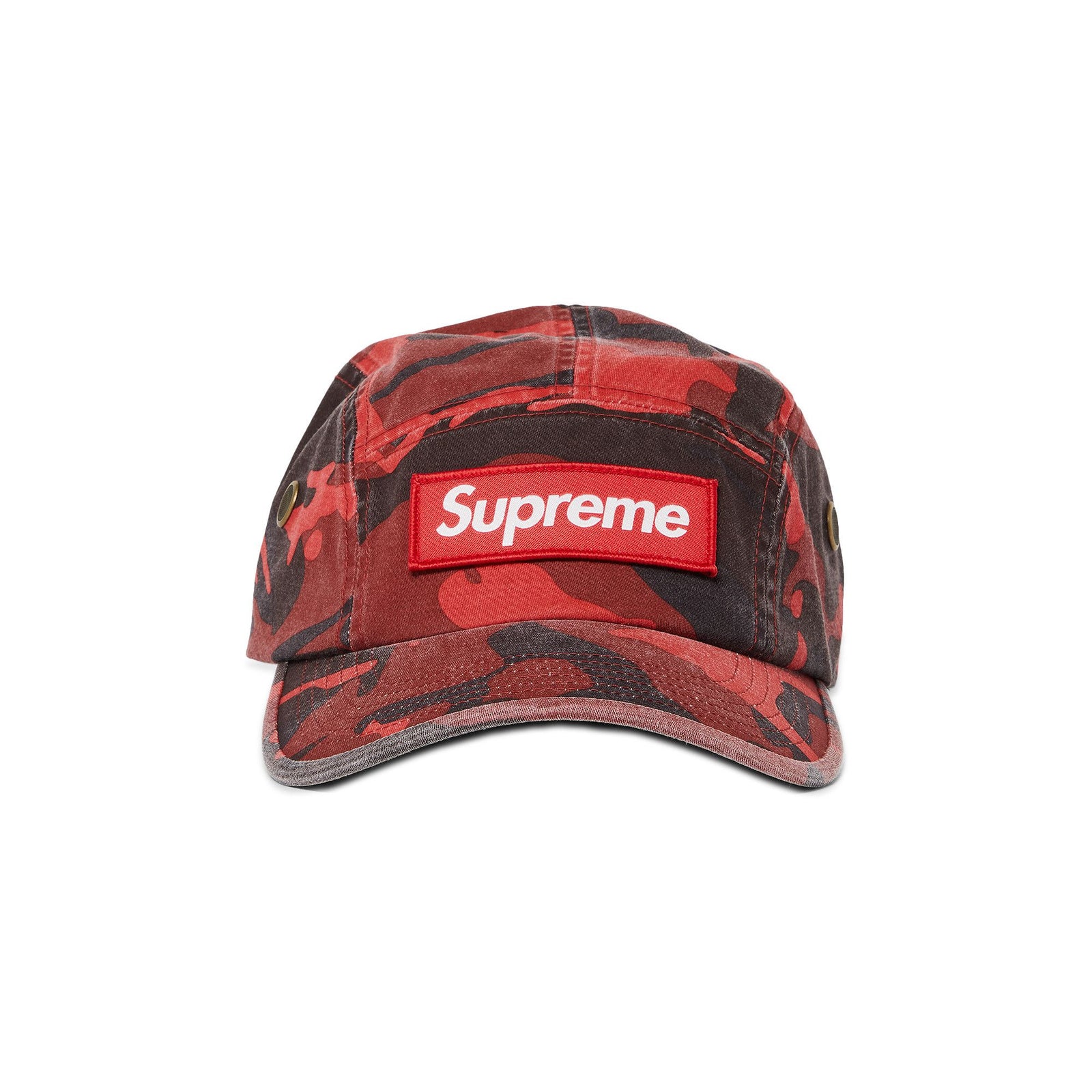 Supreme Military Camp Cap (SS26) Red Camo - Im Your Wardrobe