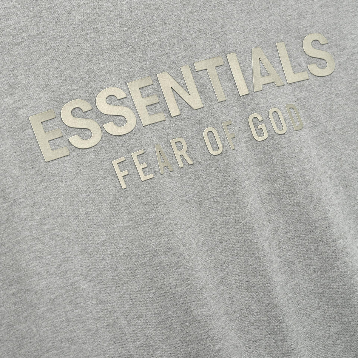 Fear of God Essentials Classic Tee Concrete Heather