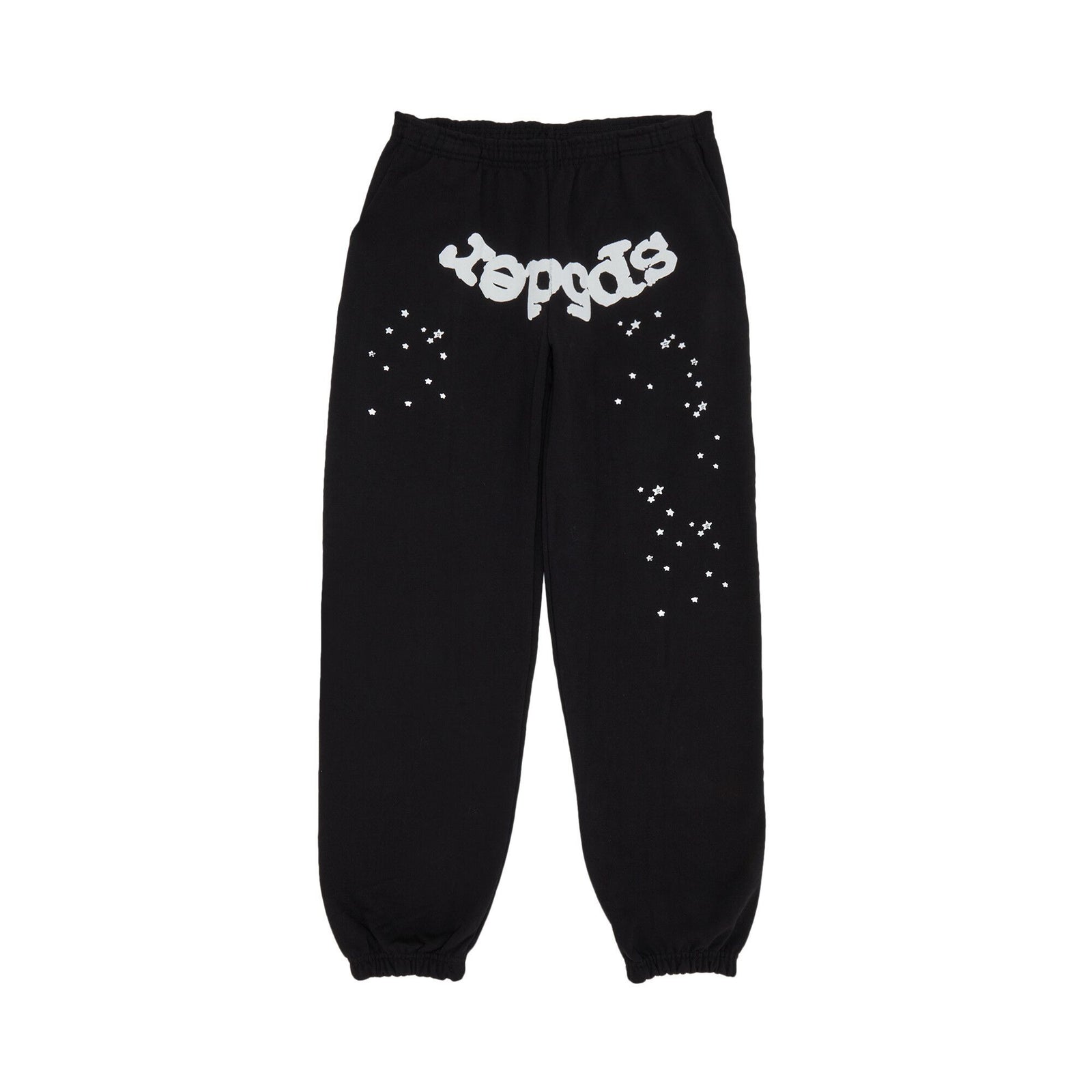 Sp5der OG Web Sweatpants Black front
