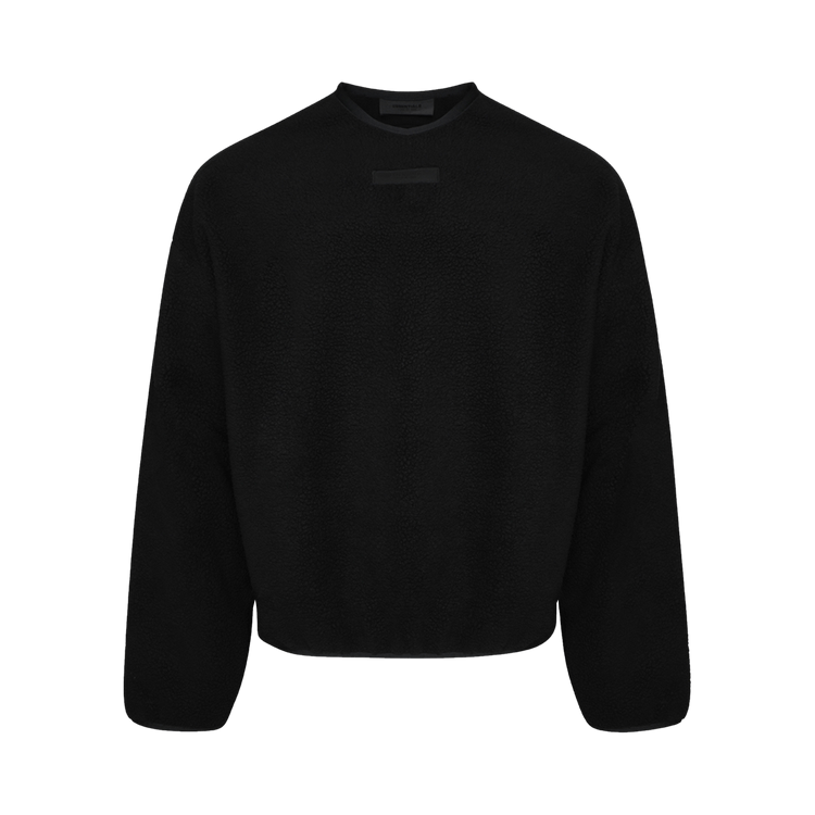 Fear of God Essentials Crewneck Sweater Jet Black (SS24)