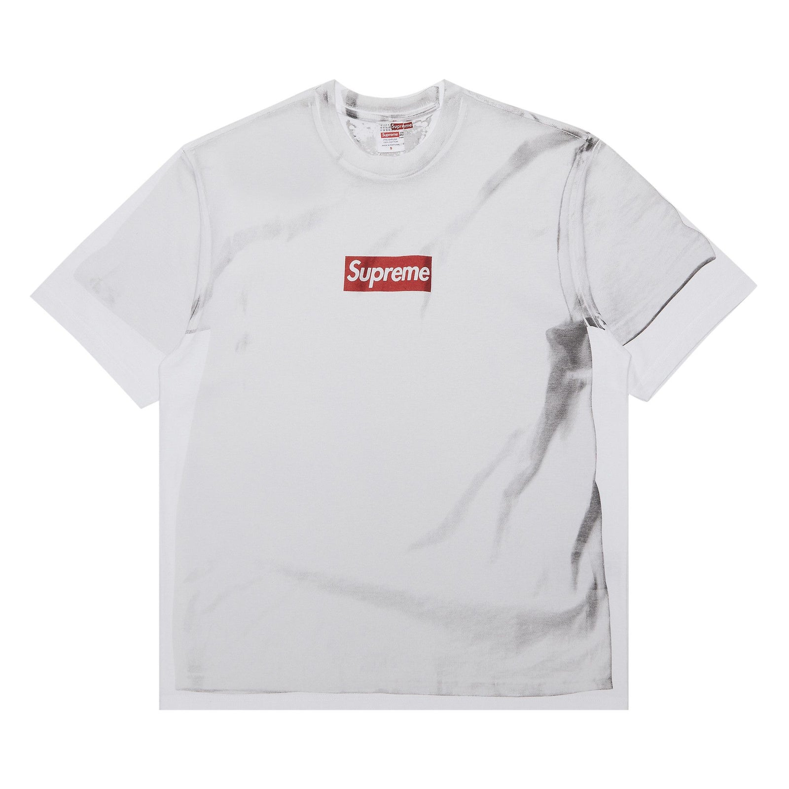 Supreme MM6 Maison Margiela Box Logo Tee White - Im Your Wardrobe