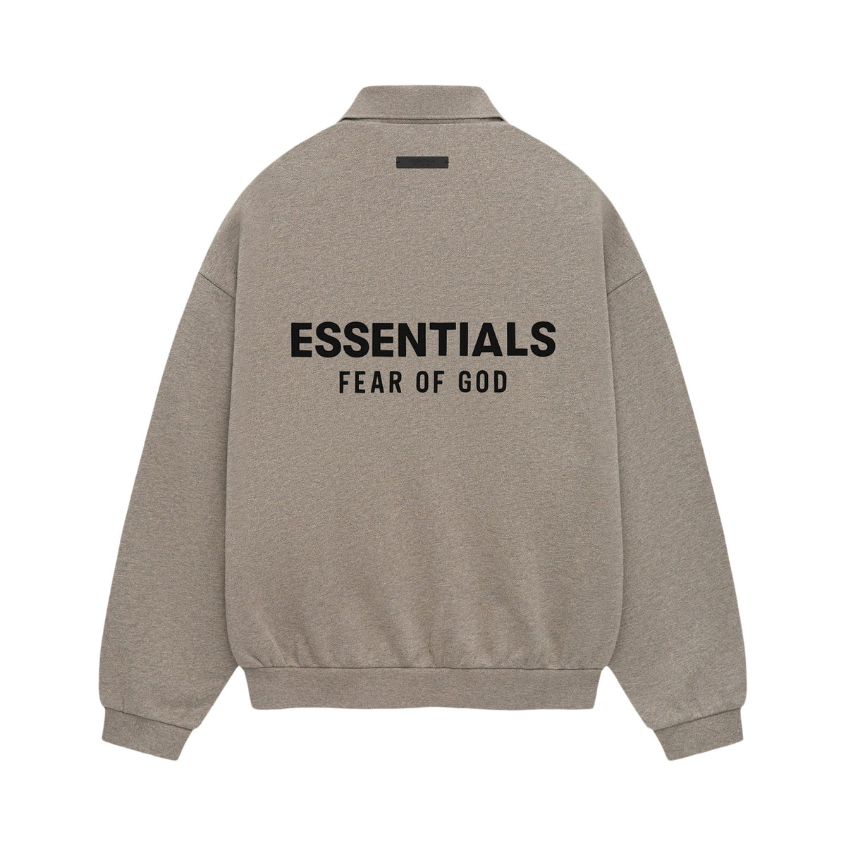 Fear of God Essentials Fleece Polo Heather Grey (FW24)