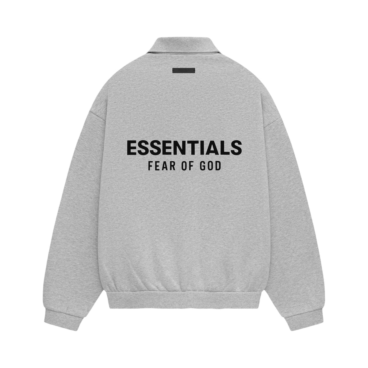 Fear of God Essentials Fleece Polo Light Heather Grey (FW24)