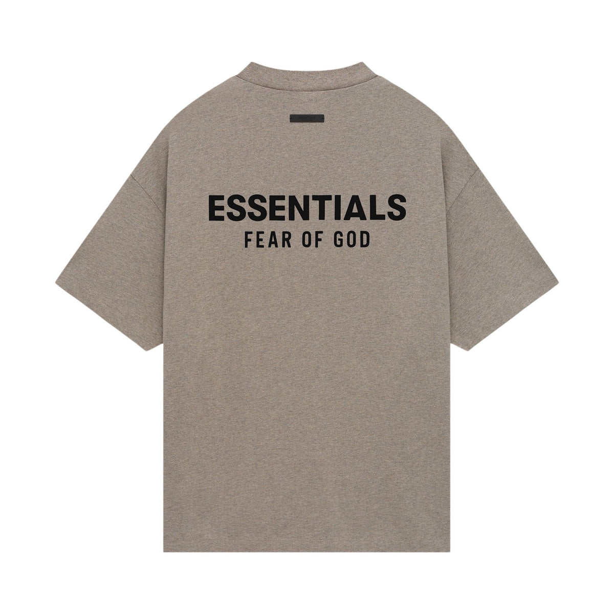 Fear of God Essentials Jersey Crewneck Tee Heather Grey (FW24)