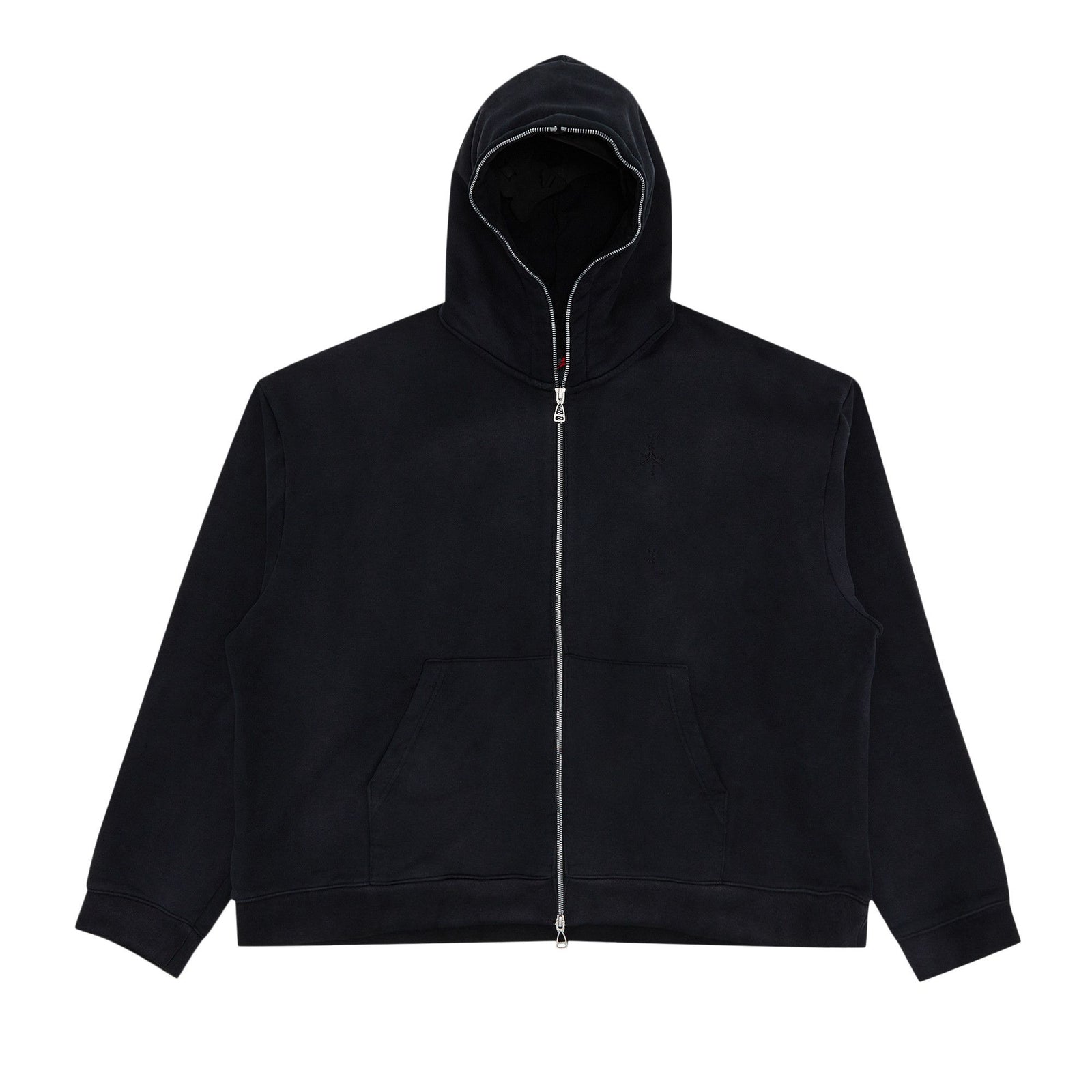 Jordan x Travis Scott Full Zip Hoodie Black front