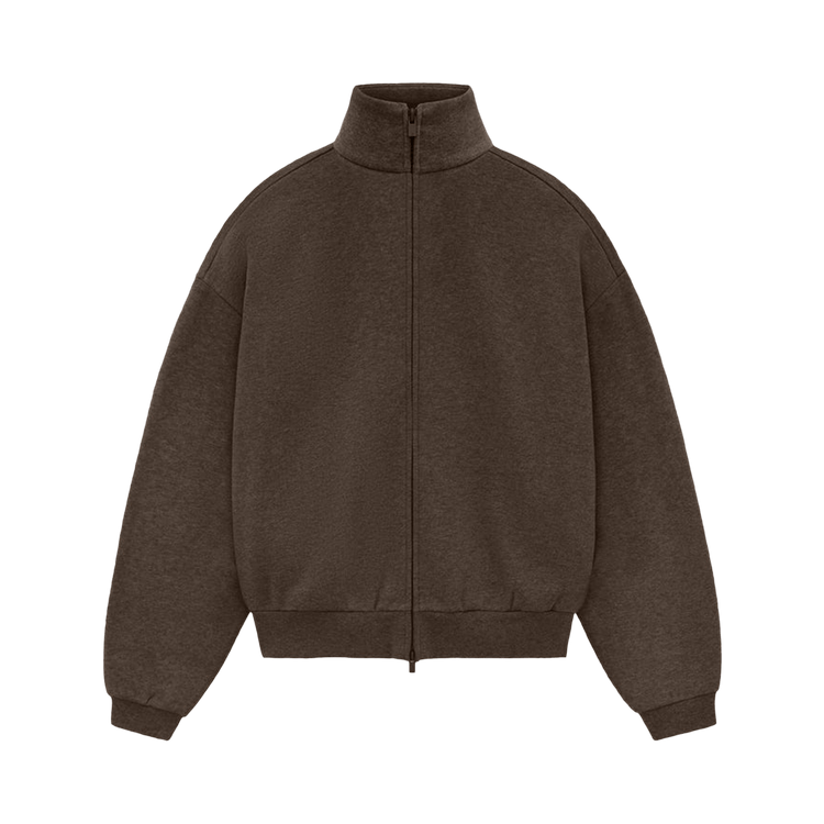 Fear of God Essentials Women's Zip Up Jacket Heather Wood (SS24)