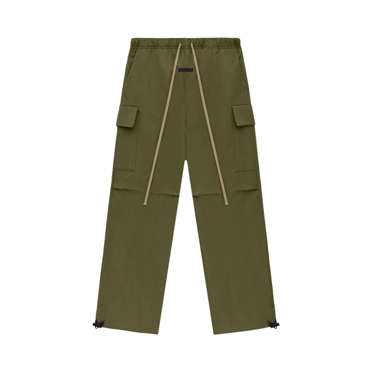 Fear of God Essentials Textured Nylon Field Pant Military (FW24)