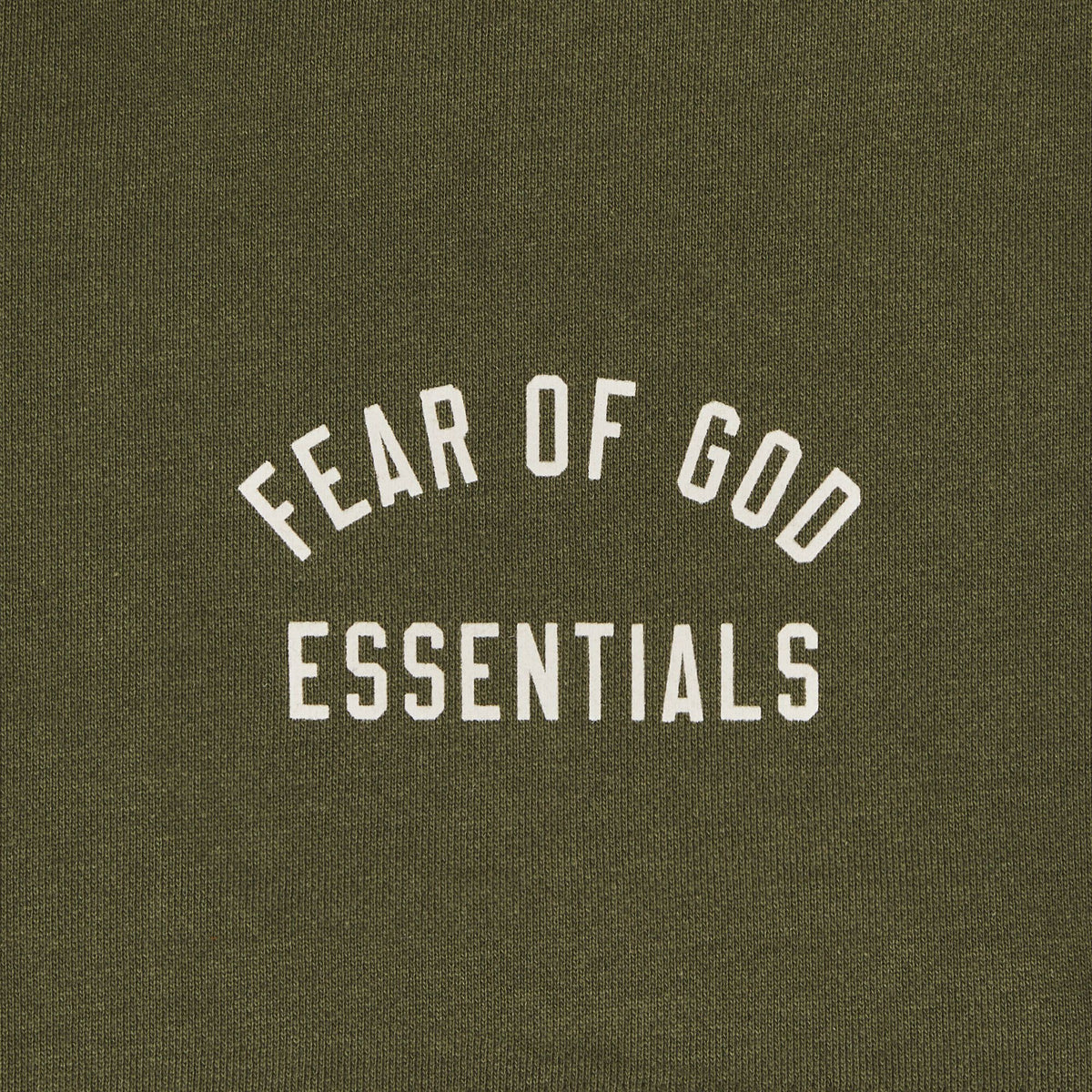 Fear of God Essentials Fleece Soccer Short Military (FW24)