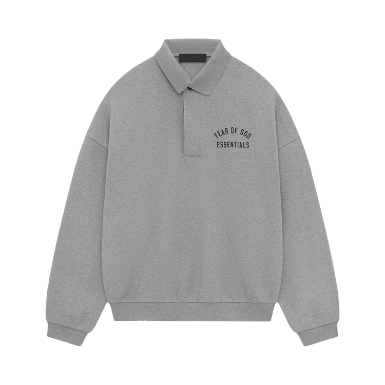 Fear of God Essentials Fleece Polo Dark Heather (FW24)
