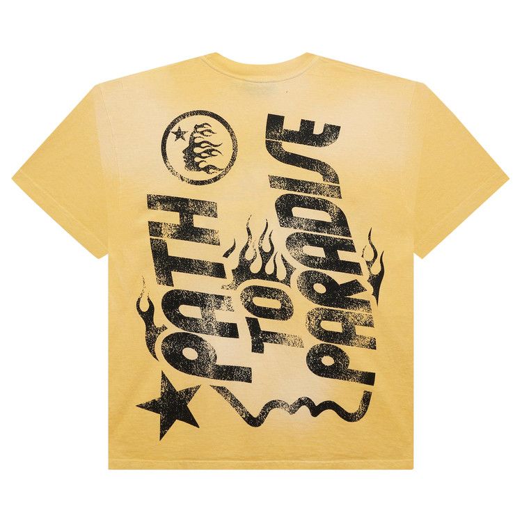 Hellstar Jesus T-Shirt Yellow (FW24) view 3