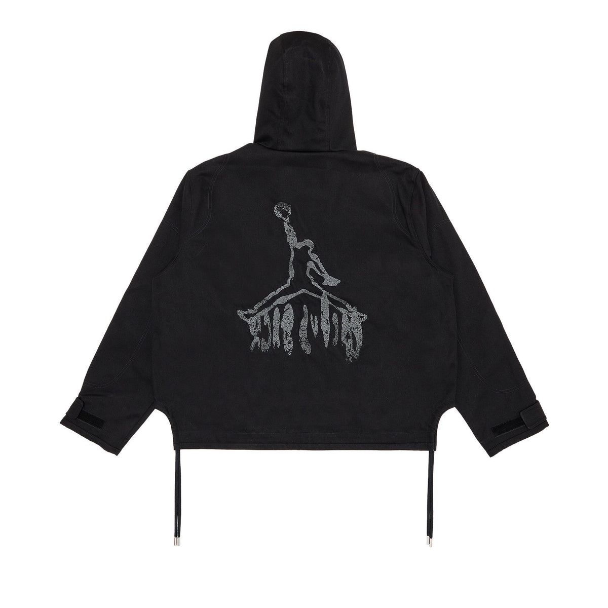 Jordan x Travis Scott Half Zip Jacket Black back