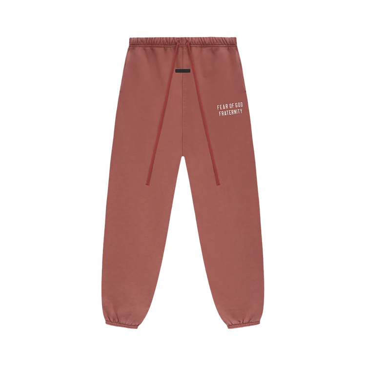 Fear of God Essentials Heavy Fleece Sweatpant Crimson (FW24)