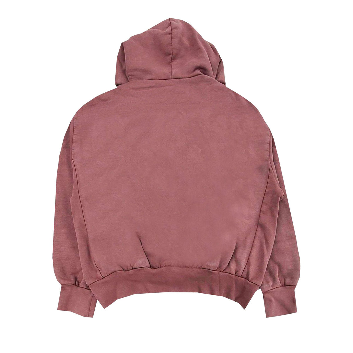 Fear of God Essentials Heavy Fleece Vintage Shrunken Hoodie Crimson (FW24)