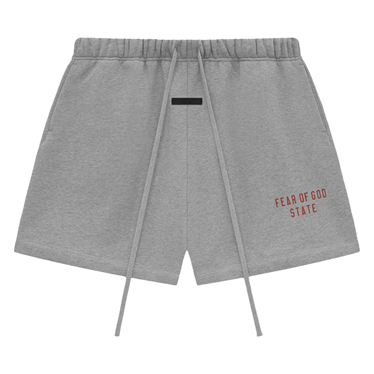Fear of God Essentials Fleece Soccer Short Dark Heather (FW24)