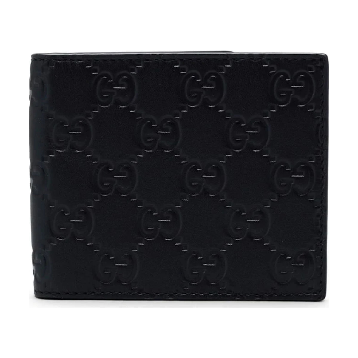 Gucci Signature Bifold Wallet Black front