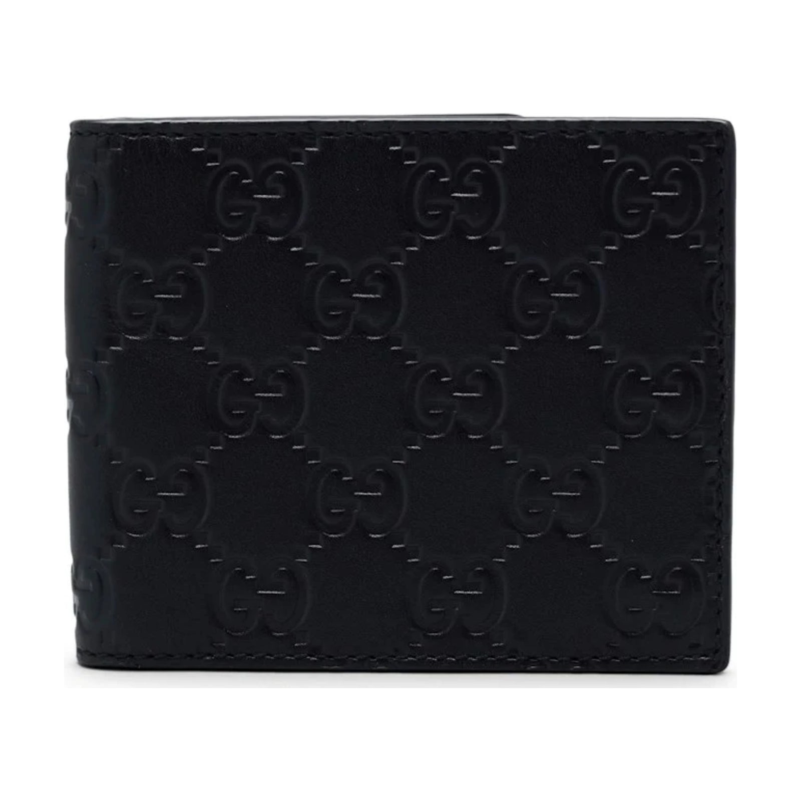 Gucci Signature Bifold Wallet Black front