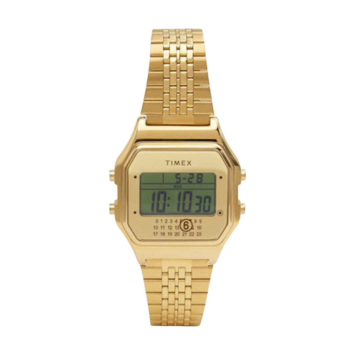 Timex x MM6 Maison Margiela T80 Gold Gift Set front