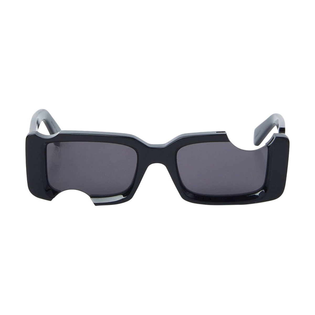 Off-White Cady Cut-Out Sunglasses Black/White/Grey (SS22) front