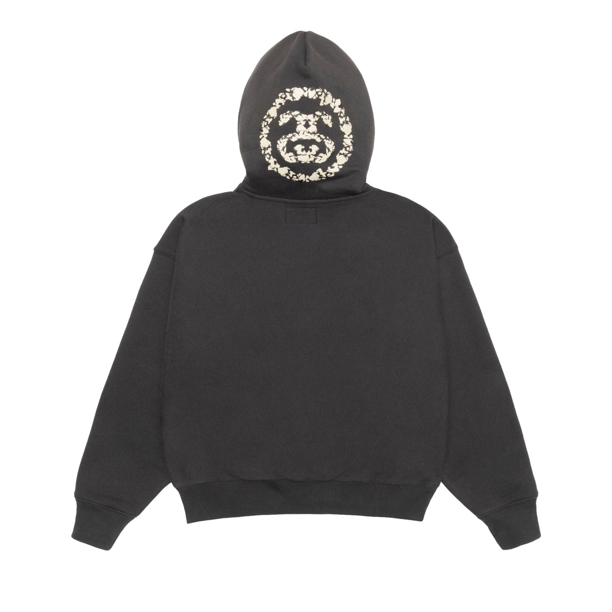 Stussy x Denim Tears Graphic Hoodie Black back
