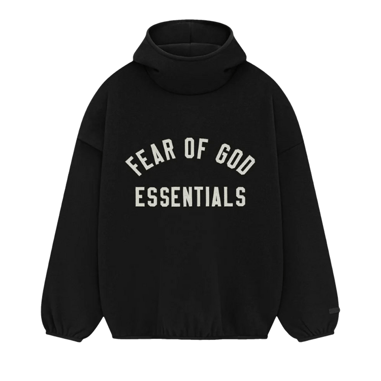 Fear of God Essentials Brushed Hoodie Black (FW24)