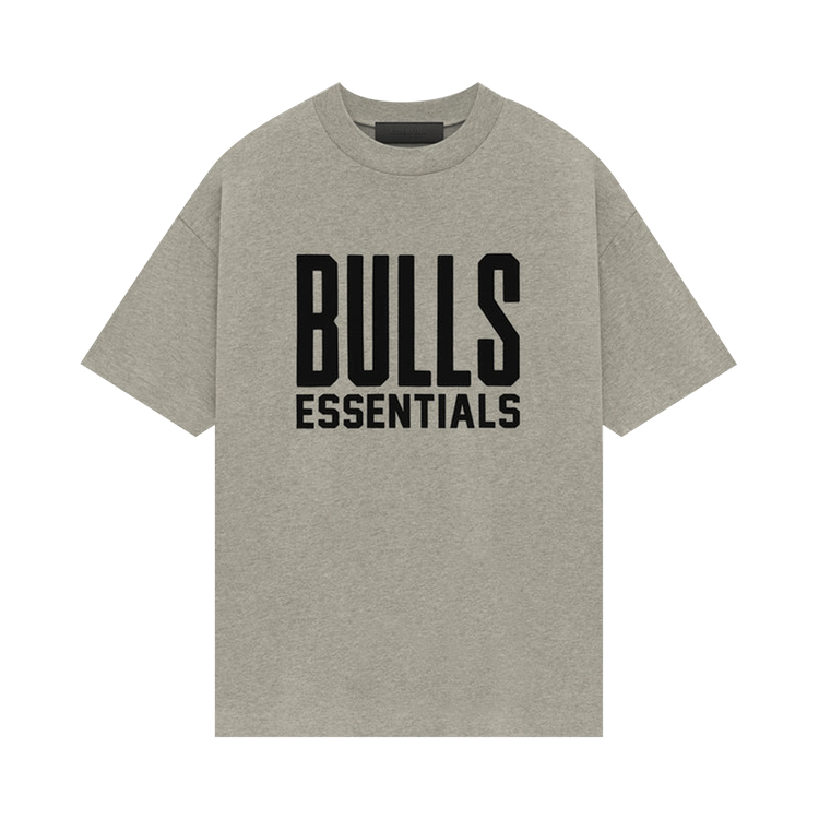Fear of God Essentials x NBA Chicago Bulls Tee Black White (FW24)