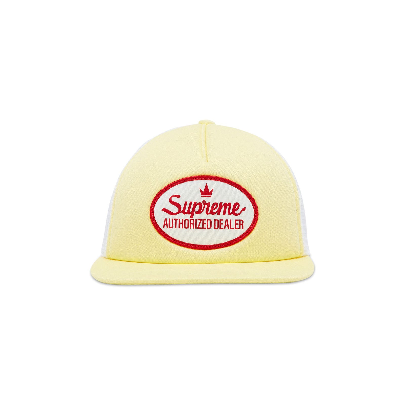 Supreme Authorized Mesh Back 5 - Panel (SS25) Light Yellow - Im Your Wardrobe