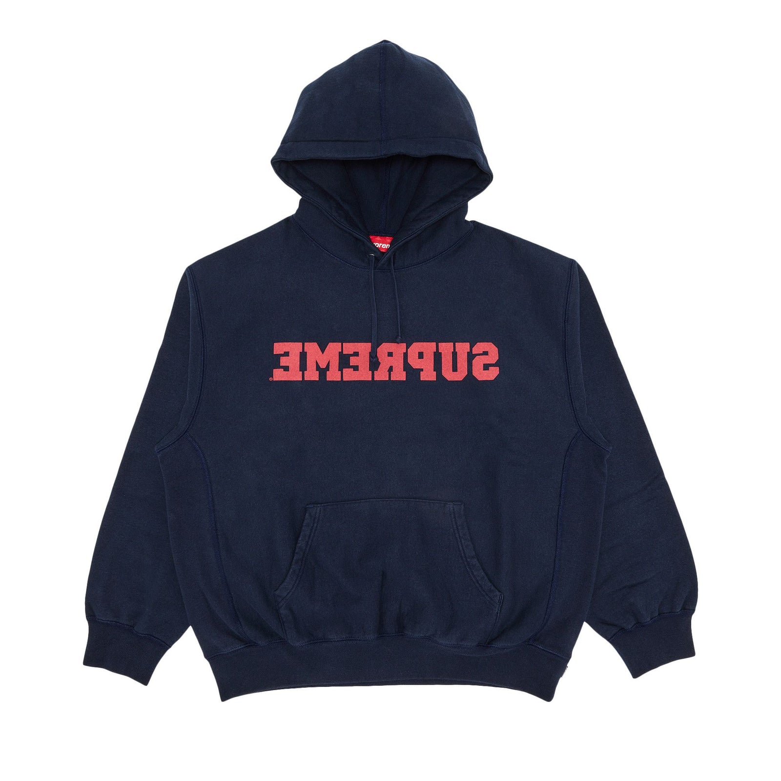 Supreme Reverse Hooded Sweatshirt (SS25) Navy - Im Your Wardrobe