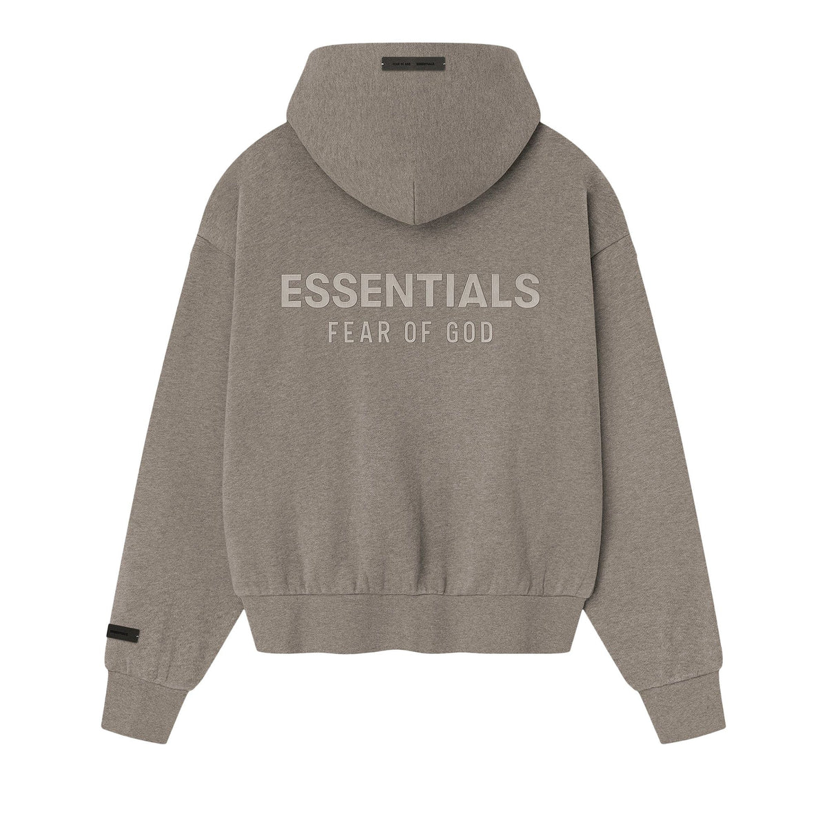 Fear of God Essentials Classic Fleece Zip-Up Hoodie Homestead Heather (SS25)