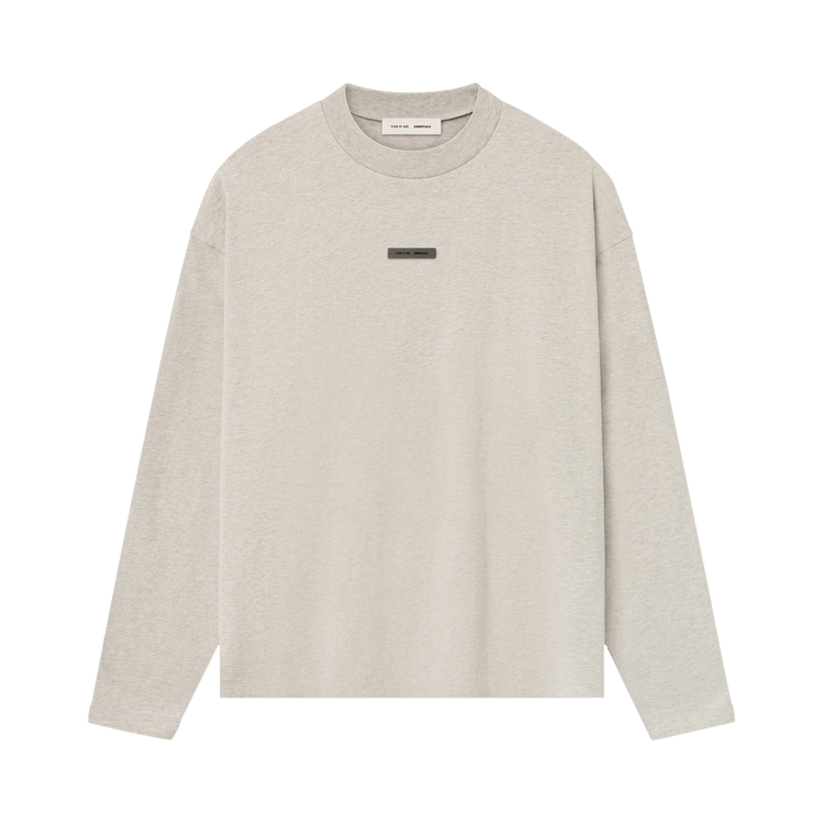 Fear of God Essentials Classic Fit T-Shirt Heather Stone (FW25)
