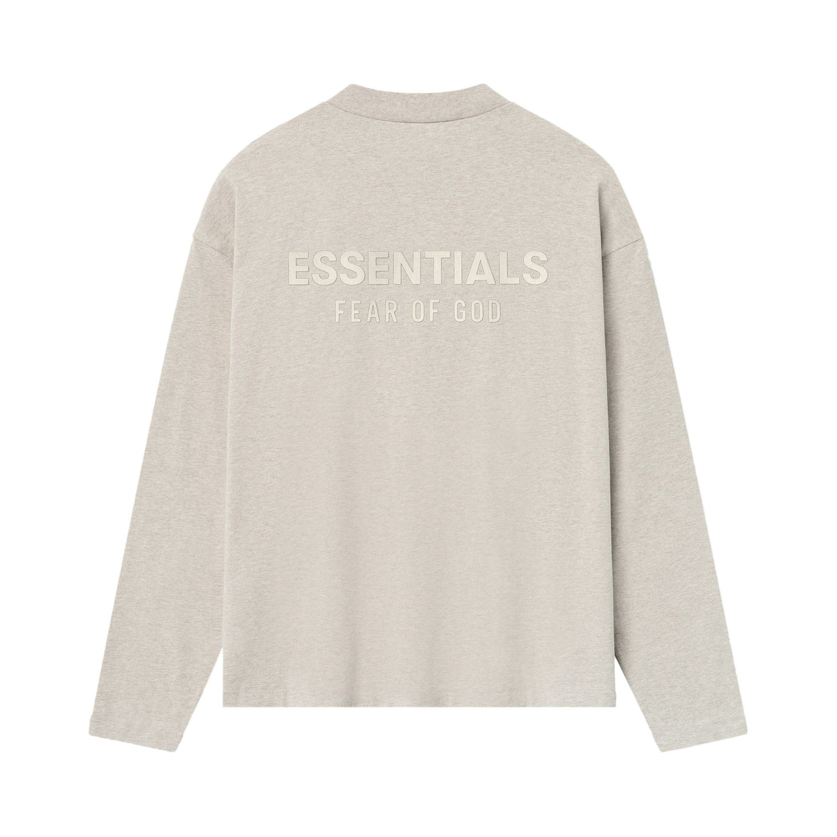 Fear of God Essentials Classic Fit T-Shirt Heather Stone (FW25)