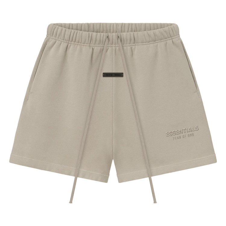 Fear of God Essentials Soccer Fleece Shorts Timber (FW25)