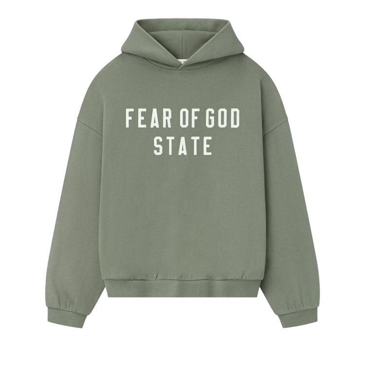 Fear of God Essentials 90s Hoodie Moss (FW25)