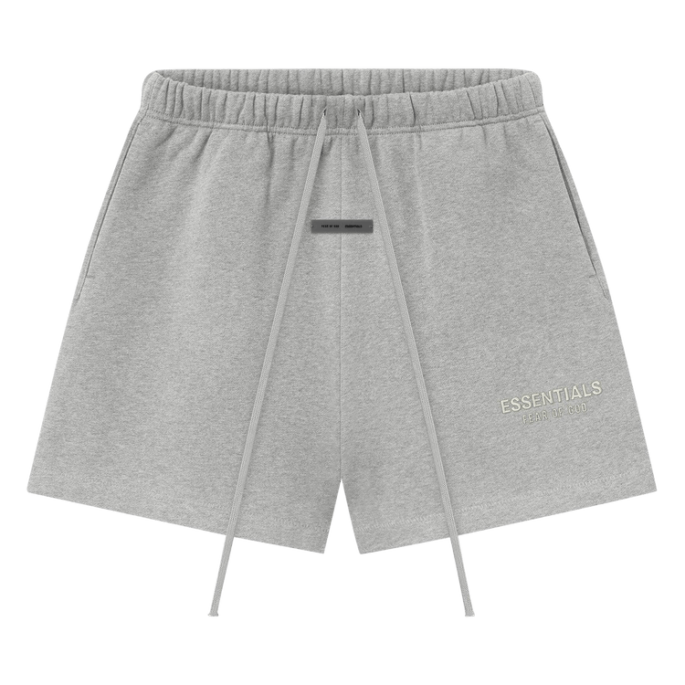 Fear of God Essentials Classic Fleece Sweatshort Concrete Heather (FW25)