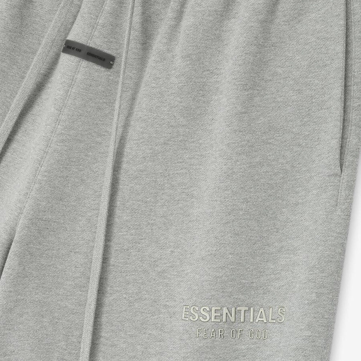 Fear of God Essentials Classic Fleece Sweatshort Concrete Heather (FW25)