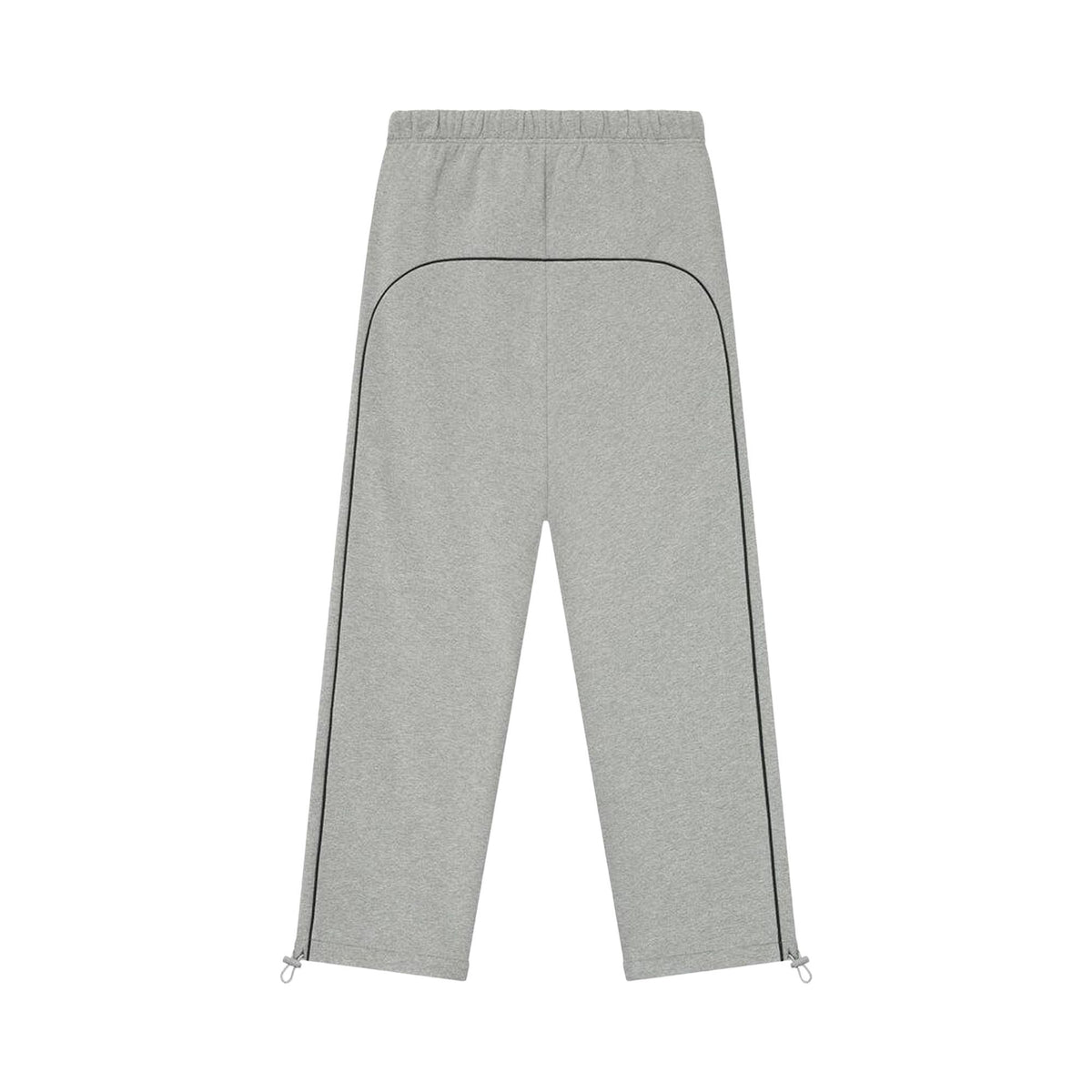 Fear of God Essentials Relaxed Fleece Sweatpant With Piping Concrete Heather/Black (FW25)