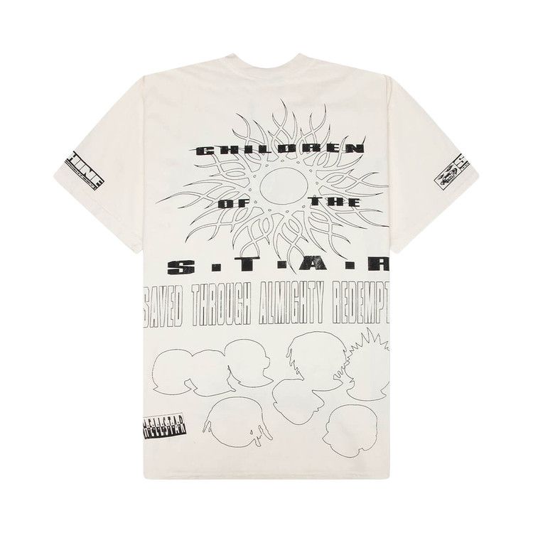 Hellstar Children Of The Star T-Shirt White (SS26) view 3