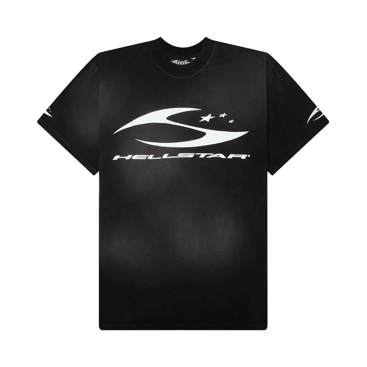 Hellstar H Cursive Logo T-Shirt Black (SS26)