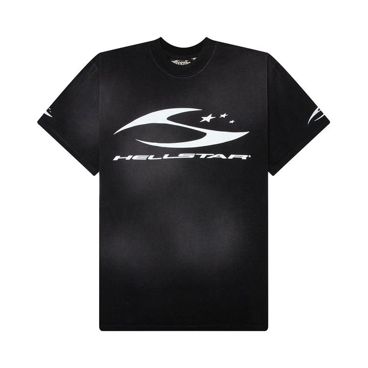 Hellstar H Cursive Logo T-Shirt Black (SS26) view 2