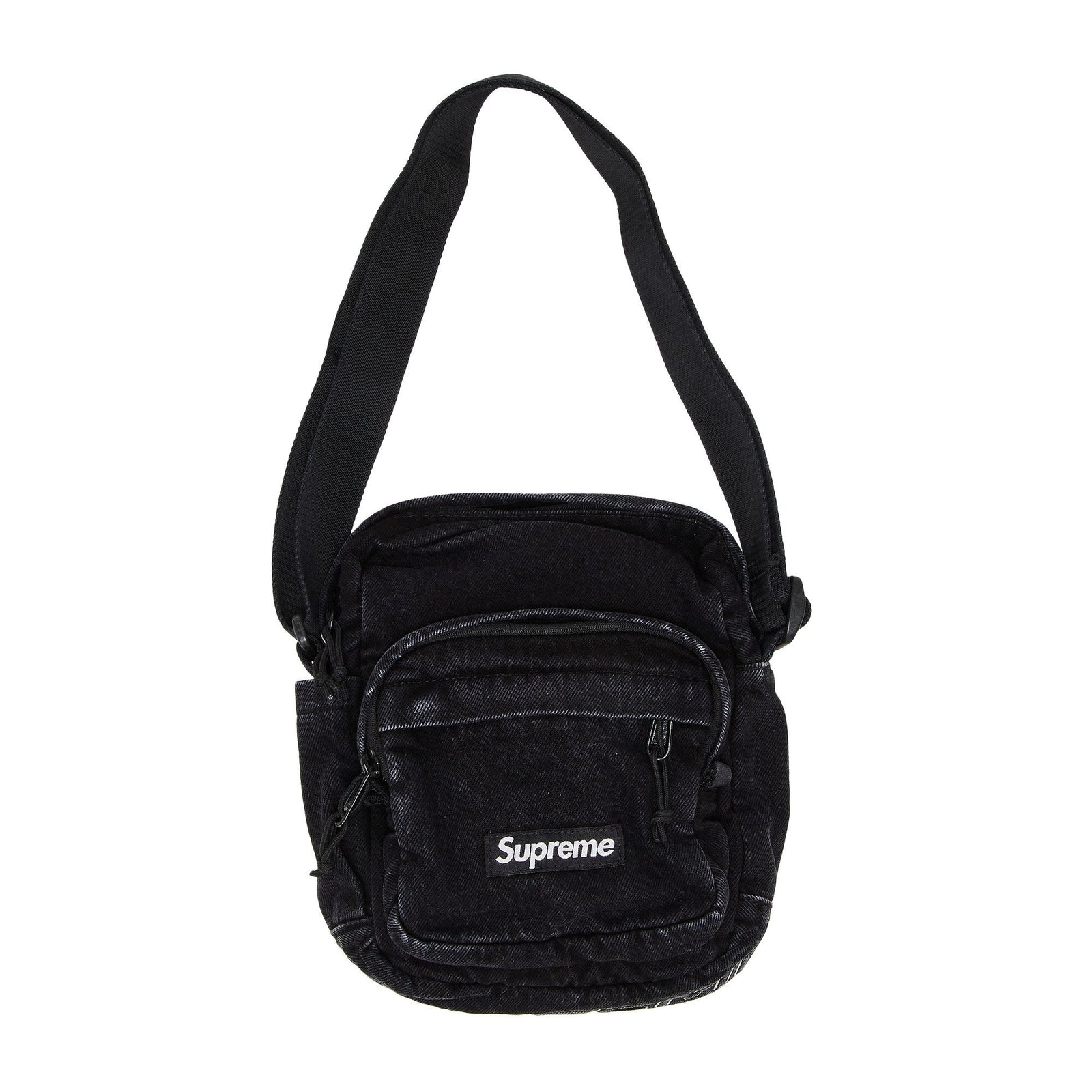 Supreme Denim Shoulder Bag Black - Im Your Wardrobe