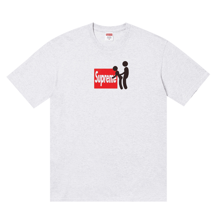 Supreme Stick Tee Ash Grey