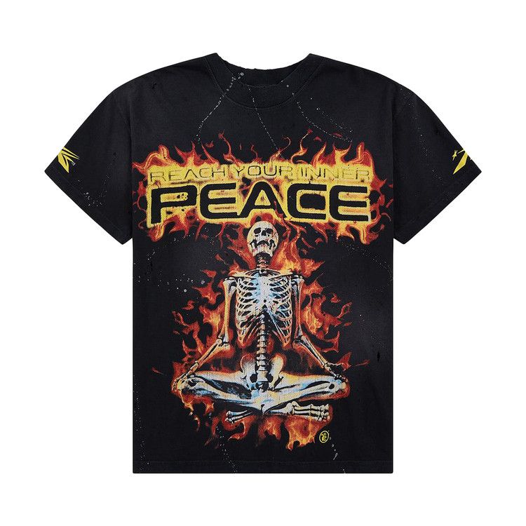 Hellstar Inner Peace Skeleton T-Shirt Black (FW25)