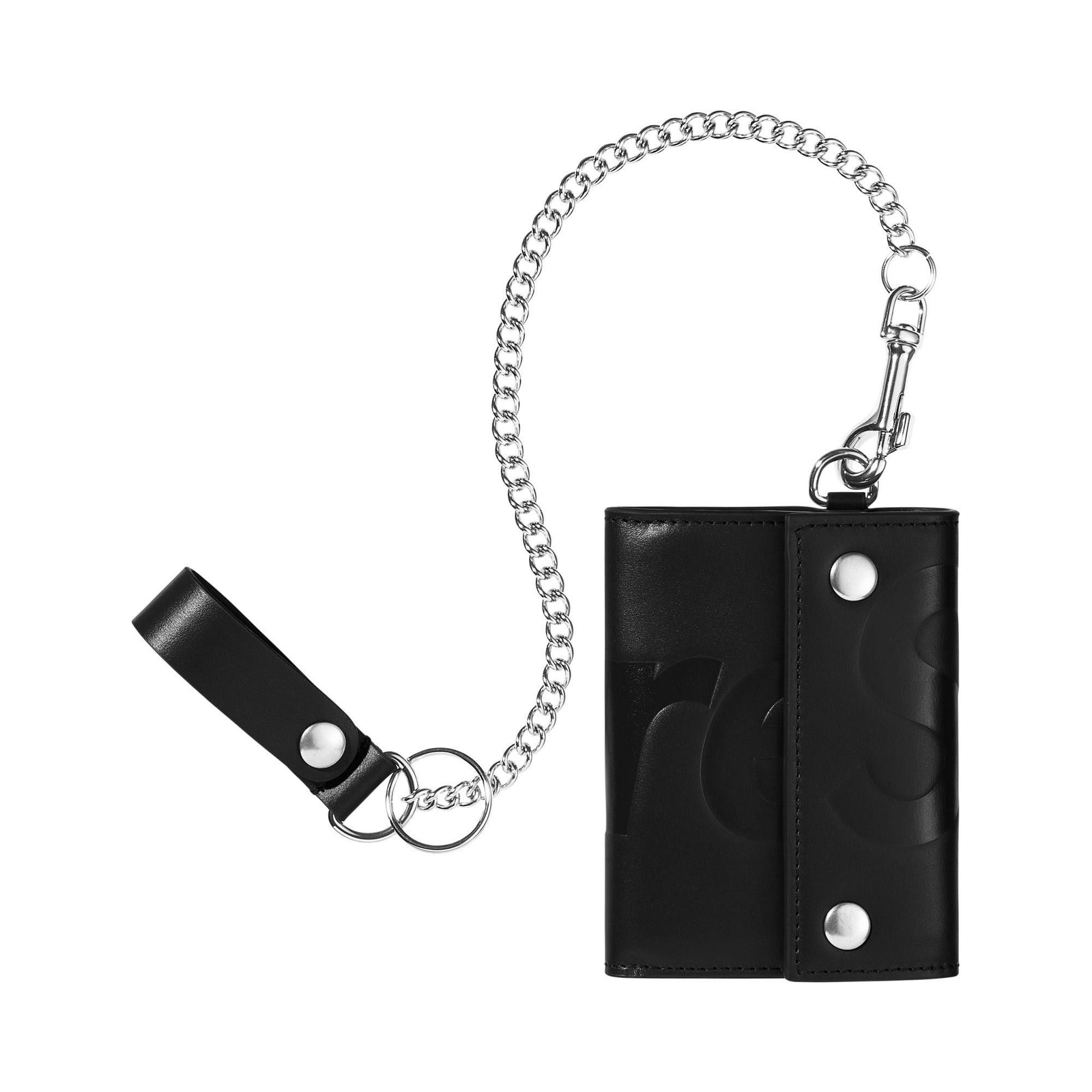 Supreme Leather Chain Wallet Black - Im Your Wardrobe