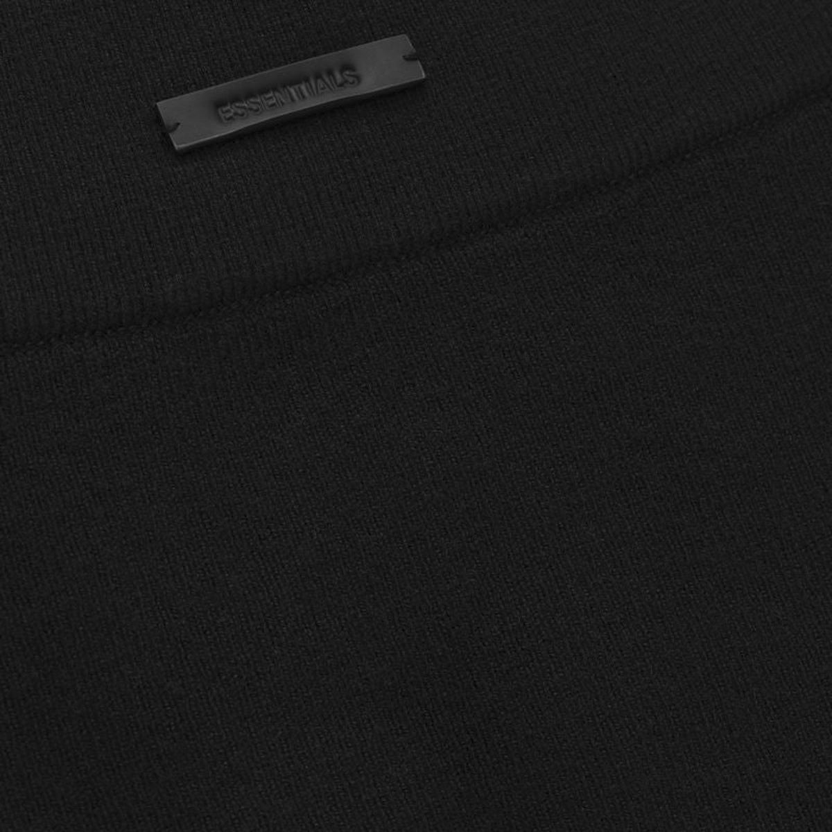 Fear of God Essentials Women's Rib Boy Short Vintage Black (FW25)