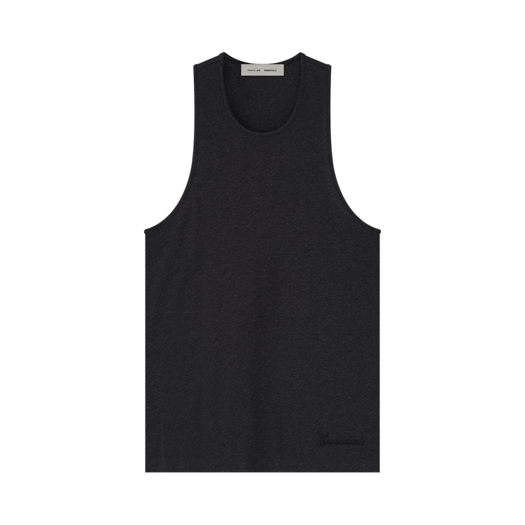 Fear of God Essentials Embroidered Essential Tank Vintage Black (2025)