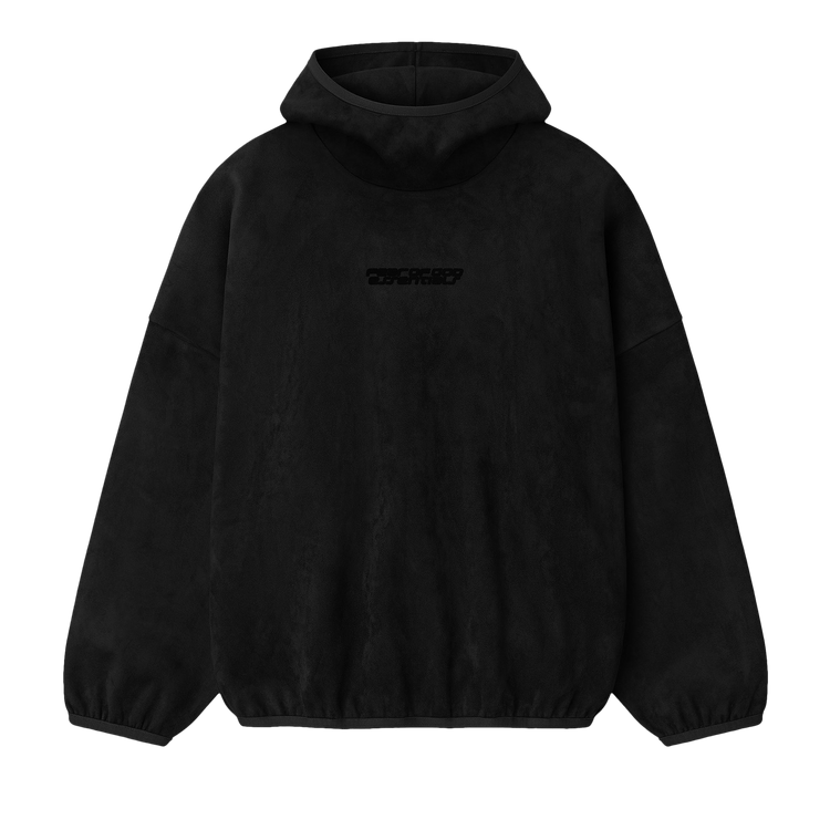 Fear of God Essentials Suede Fleece Modern Hoodie Vintage Black (2025)